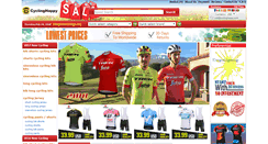 Desktop Screenshot of cyclinghappy.com